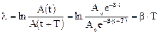 For the period of oscillations of scope without loads have - student2.ru