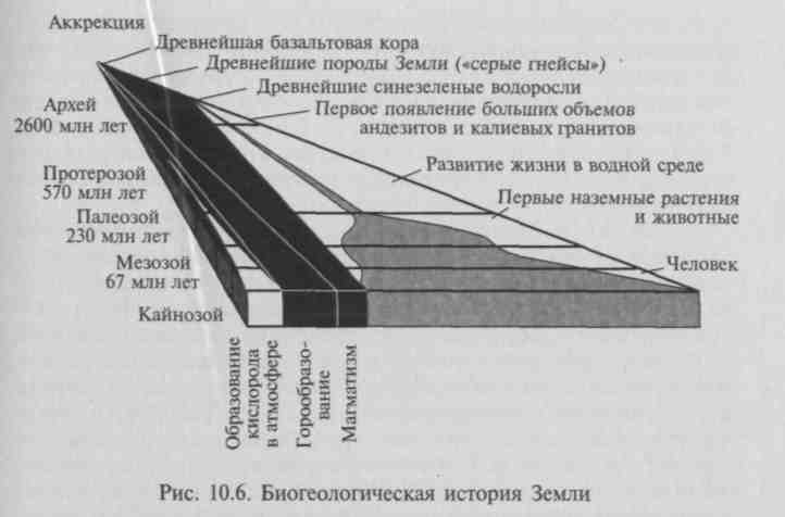 Геохронологическая шкала эволюции Земли - student2.ru