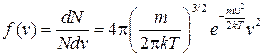 Границы применимости закона Максвелла распределения молекул газа по скоростям - student2.ru