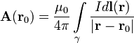 Индукция магнитного поля, созданного бесконечно длинным прямым проводником с током - student2.ru