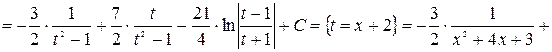 Интегрирование дробно-рациональных функций. - student2.ru