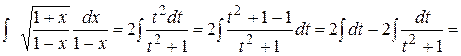 Интегрирование иррациональных и трансцендентных функций - student2.ru