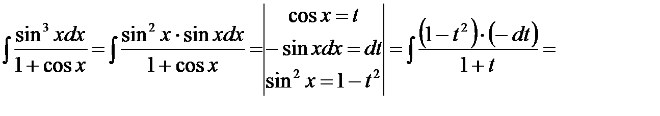 Интегрирование рациональных функций от тригонометрических функций. - student2.ru