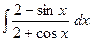 Интегрирование тригонометрических функций - student2.ru