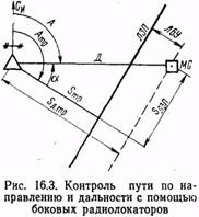 Контроль пути по направлению и дальности - student2.ru