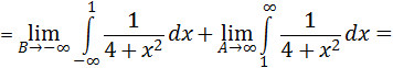 несобственный интеграл с бесконечными - student2.ru