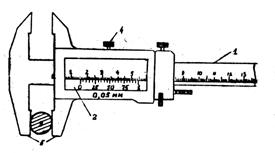 описание штангенциркуля и микрометра. - student2.ru