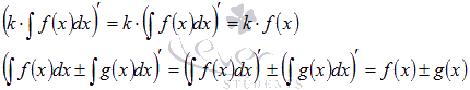 Определение неопределенного интеграла. - student2.ru