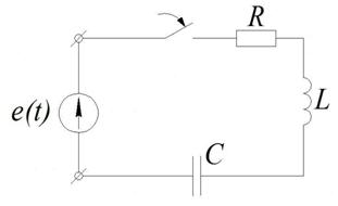 Переходный процесс в электрической цепи, описываемой дифференциальным уравнением 2-го порядка. - student2.ru