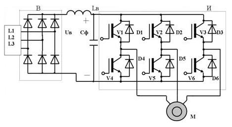 Преобразователи частоты, особенности, схема подключения. - student2.ru