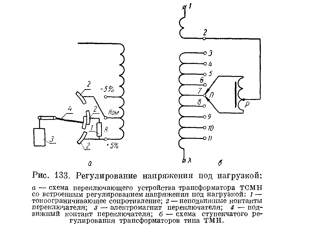 Регулирование напряжения под нагрузкой - student2.ru