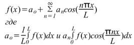Ряд Фурье для произвольного интервала. - student2.ru