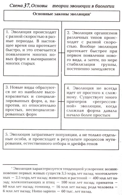 Тема 5.4. Эволюция живых систем - student2.ru