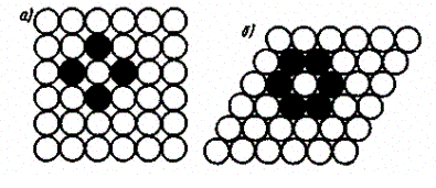 Типы кристаллических твердых тел. Существует два признака для классификации кристаллов: 1) кристаллографический; 2) физический (природа частиц - student2.ru