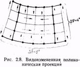 Видоизмененная поликоническая (международная) проекция - student2.ru