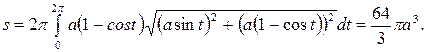 Вычисление объема и поверхности тела вращения. - student2.ru