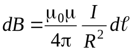 Закон Био-Савара-Лапласа и его применение к расчету магнитного поля - student2.ru