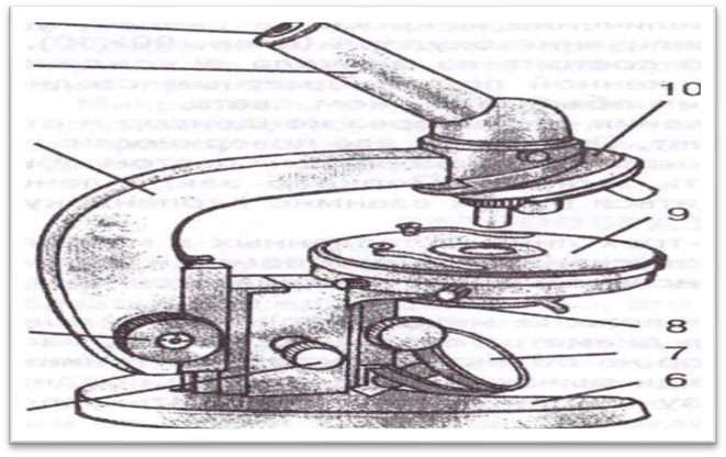 устройство биологического микроскопа - student2.ru