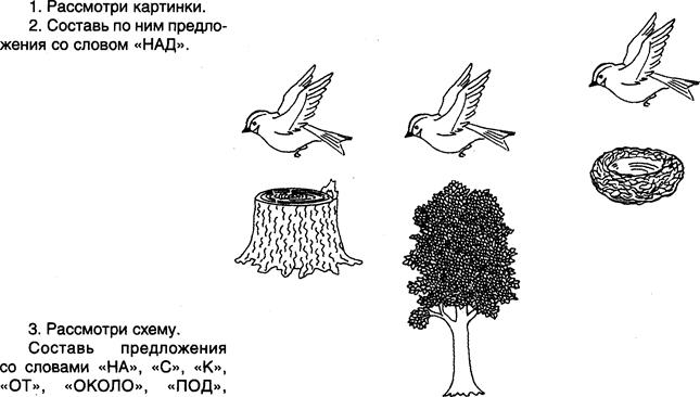 Задание № 110. Птицы. Предлог «НАД» - student2.ru