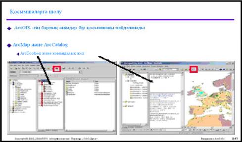 ArсGIS бағдарламасының қосымшалары - student2.ru