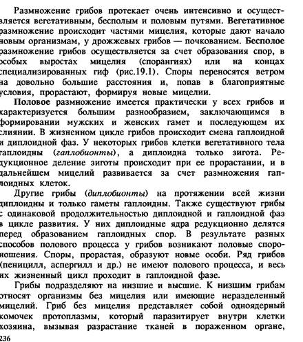 царство Грибы. Лишайники, их разнообразие, особенности строения и жизнедеятельности. Роль в природе грибов и лишайников - student2.ru