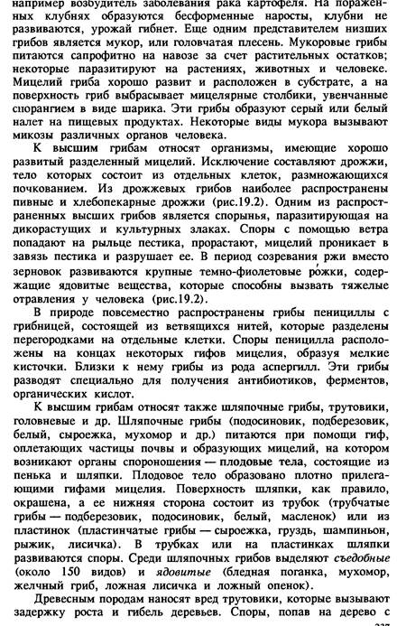 царство Грибы. Лишайники, их разнообразие, особенности строения и жизнедеятельности. Роль в природе грибов и лишайников - student2.ru