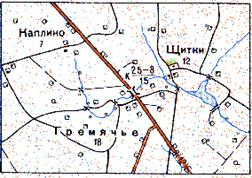 Измерение расстояний по картам - student2.ru