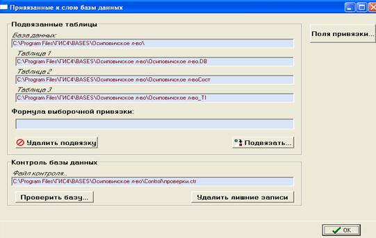 Прочие возможности ГИС FORMAP 4.0 - student2.ru