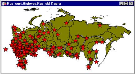 Размещение подписей на Карте - student2.ru