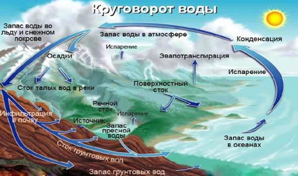 структура запасов прресных вод, скорост их возобновления и значение для потребления - student2.ru