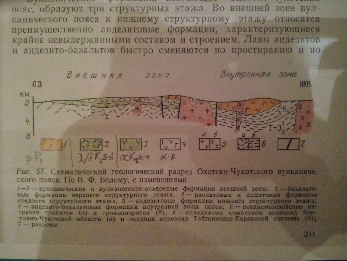 Верхояно-Чукотская область. Типы разрезов. Формации, Полезные ископаемые - student2.ru