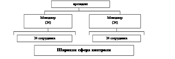 Вопрос 2. Департаментализация и сфера контроля - student2.ru