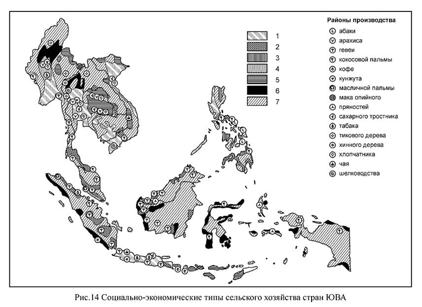 экономико-географическая характеристика юго-восточной азии - student2.ru