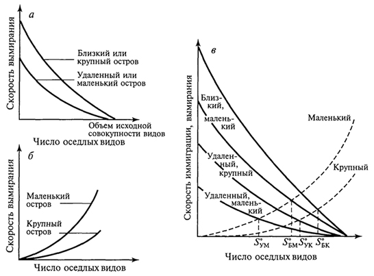эволюция островных сообществ - student2.ru