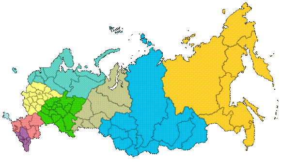 Федеральные округа Российской Федерации - student2.ru