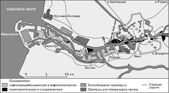 Портово-промышленные комплексы зарубежной Европы - student2.ru