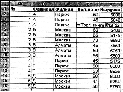 Анализ данных в Excel (4 часа) - student2.ru