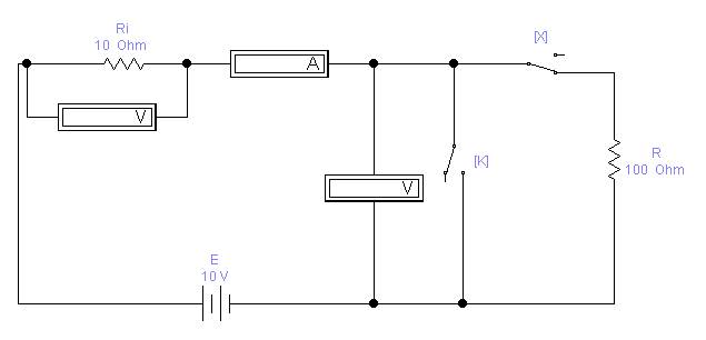 авыки работы с программным пакетом Electronics Workbench (EWB) для виртуального моделирования физических измерительных процессов. - student2.ru