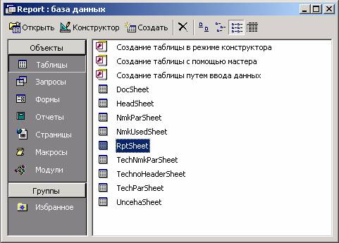 база данных ms access на основе шаблона ms excel - student2.ru