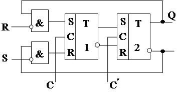 Двухступенчатые триггеры с динамической синхронизацией - student2.ru