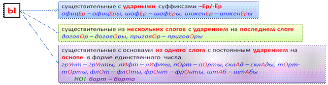 Именительный падеж множественного числа (окончания –а или –ы) - student2.ru