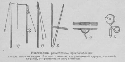 Инструкционная карта - Разметка трасс электропроводок - student2.ru