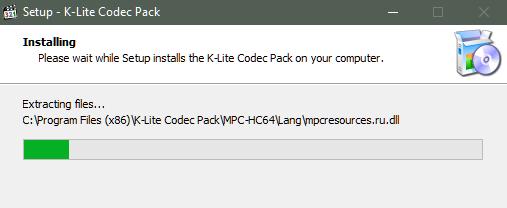 Как установить, запустить и подобрать кодеки? - student2.ru