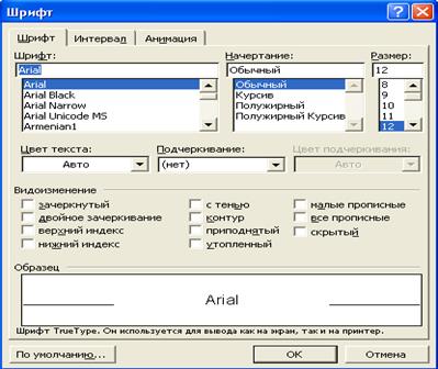 Лабораторная работа №2. Оформление документа с помощью текстового редактора - student2.ru