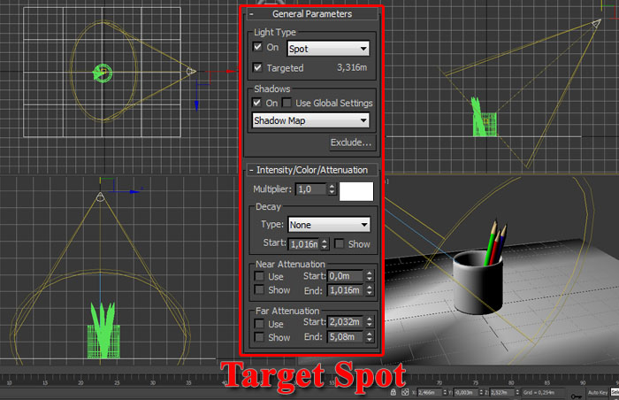 Material Editor имеет два вида: компактный и расширенный (имеет те же функции, но более удобен визуально). Для знакомства будем использовать компактный вид - student2.ru