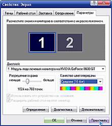 настройка свойств экрана - student2.ru