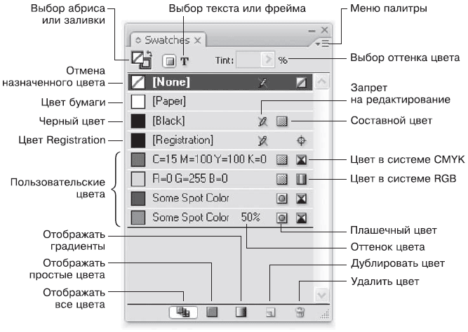 Назначение заливки и абриса - student2.ru