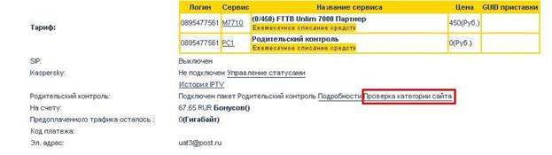 Необходимо проверить, входит ли категория, в которой находится ресурс, в список запрещенных для выбранной возрастной категории - student2.ru