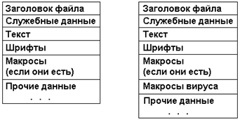 Незараженный файл-документ Вирус в файле-документе - student2.ru