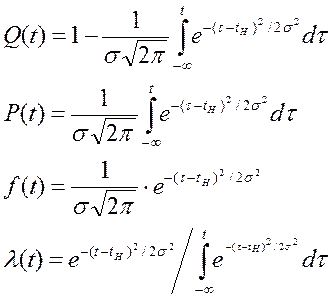 Нормальное распределение. Нормальный закон распределения вероятностей описывает поведение случайных величин в диапазоне [-¥,+¥] и обладает функциональными характеристиками - student2.ru